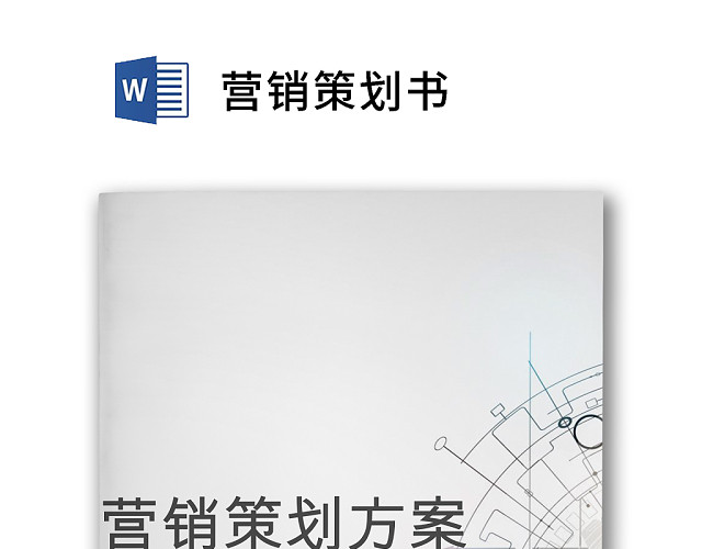简约企业公司营销策划方案文档