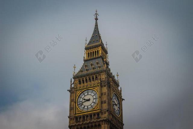 伦敦 塔 英国 大本钟