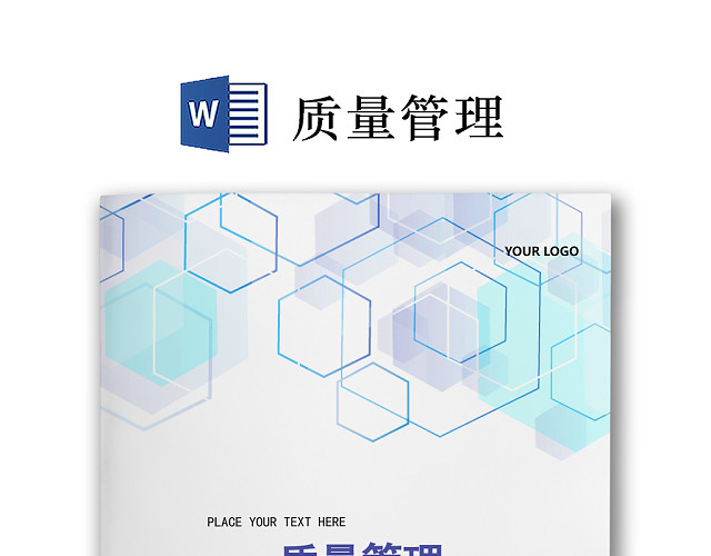 彩色简约正式公司工厂质量评定标准质量检查WORD模板
