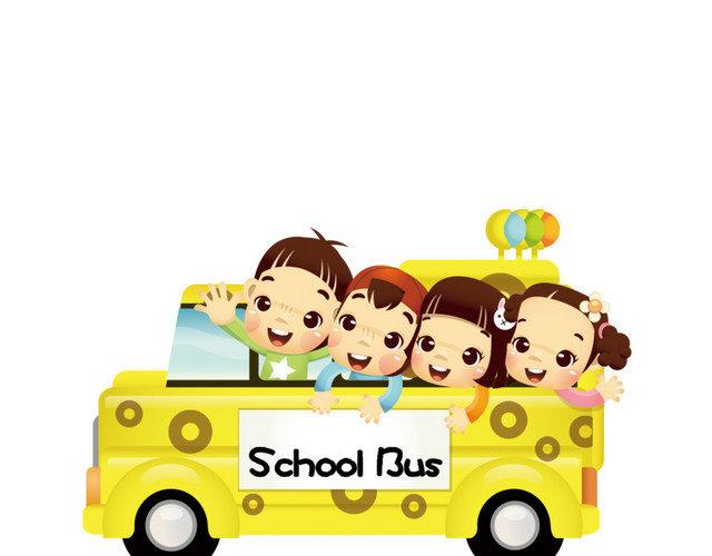 六一儿童节卡通小学生素材