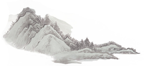 中国画青山素材