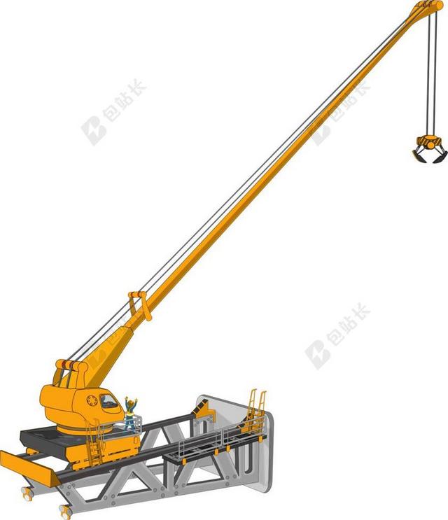 起重机 机 重型设备 建筑施工 建设 施工现场 业 机械