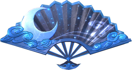 矢量古典折扇素材