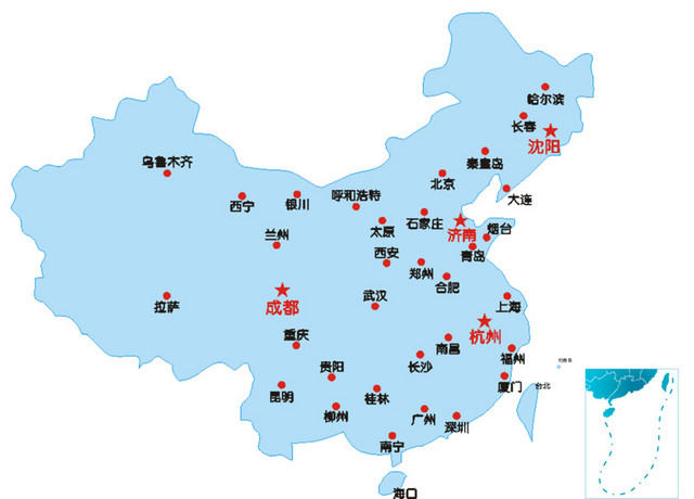 中国地图