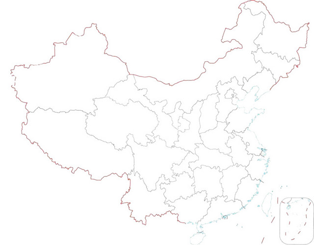 中国地图