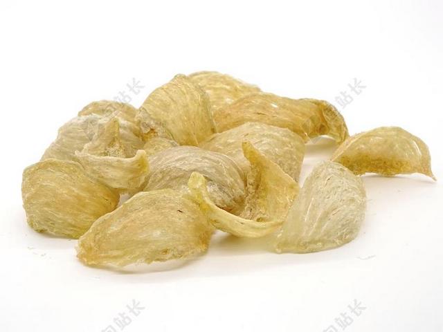 黄色食物干干的燕窝近照食物珍贵背景图片