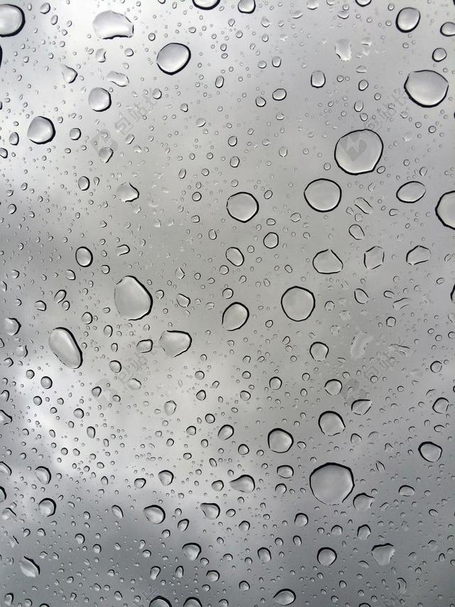 雨 雨点 玻璃 玻璃 窗口 秋天 湿 水 下降 自然
