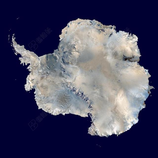 南极洲 南极 大陆 鸟瞰图 地理 地图 卫星图像 卫星照片