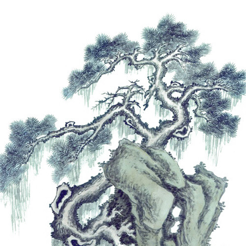 古松素材