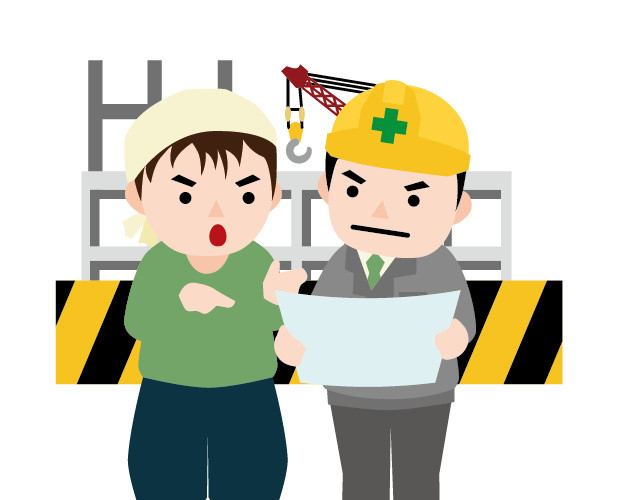 卡通施工人员和工程师矢量素材