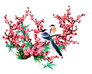 工笔国画花鸟图