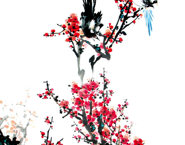 工笔国画花鸟图