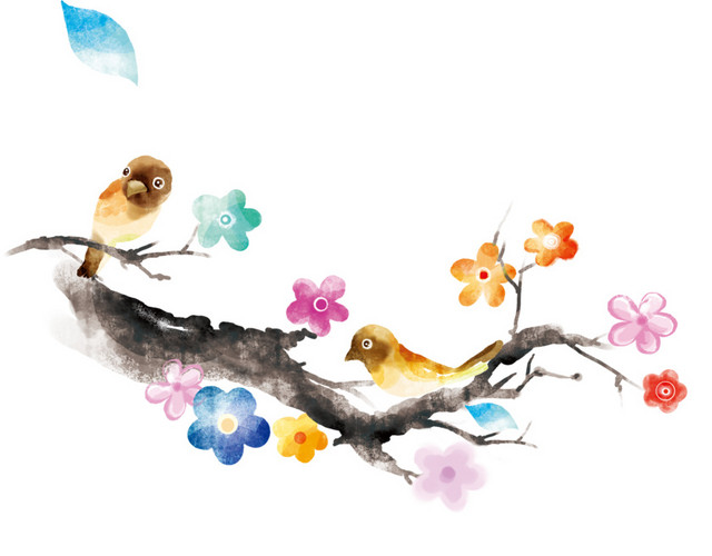工笔国画花鸟图
