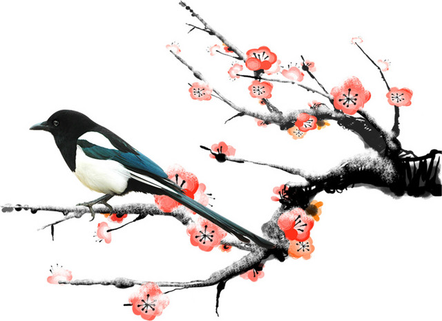 工笔国画花鸟图