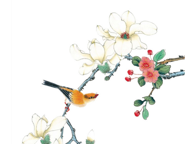 工笔国画花鸟图