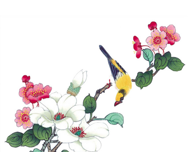 工笔国画花鸟图