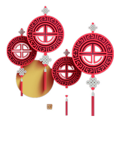 中秋节月亮玉佩装饰