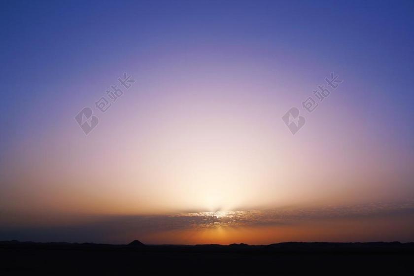 埃及 阿斯旺 沙漠 早晨 太阳 古 文明 尼罗河 蓝色的天空