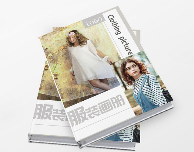 时尚潮流服饰时装服装画册整套 画册