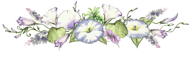 花朵藤蔓卡通矢量素材