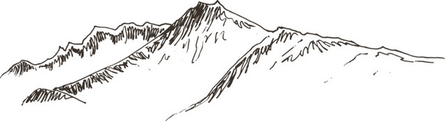中国风水墨山水素材