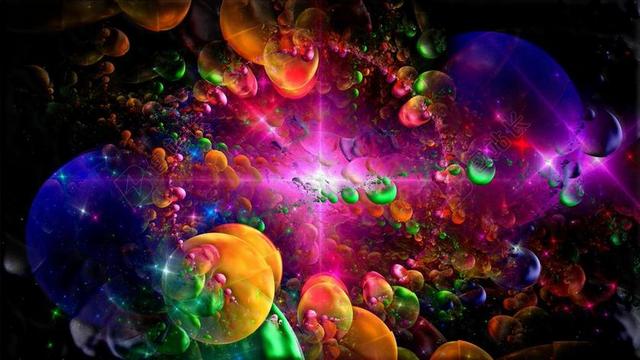 分形 数字艺术 计算机图形学 抽象 幻想 宇宙 空间