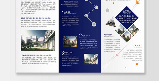 楼盘介绍房地产销售公司介绍企业宣传折页