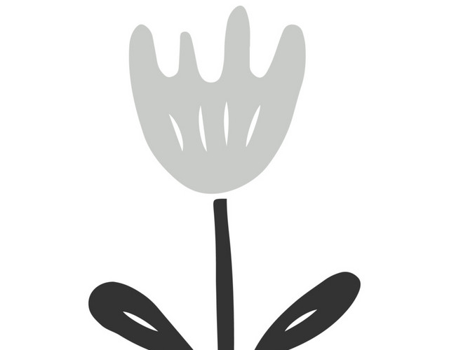 卡通小花素材