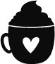 奶茶素描素材