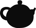 茶壶素描素材