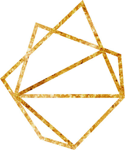 金粉几何线条图形素材
