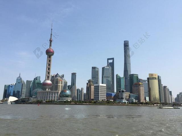 城市建筑上海中国背景图片