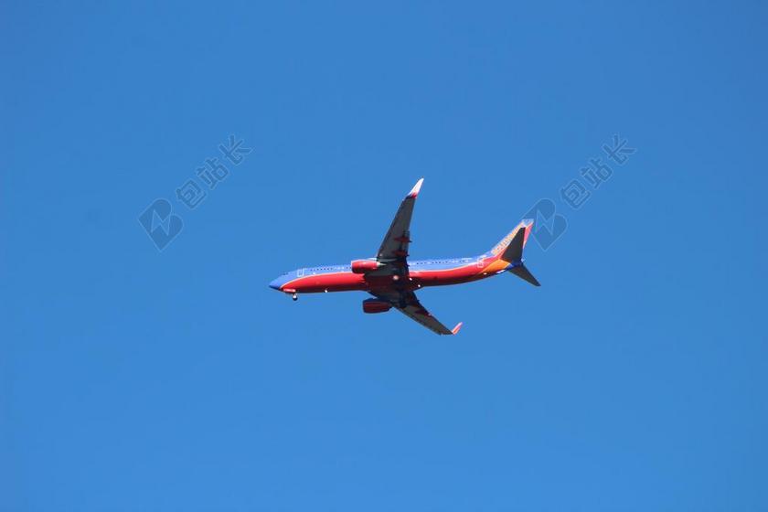 高空航天飞机飞行背景图片