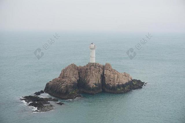 东极岛 旅游 风景 灯塔 岩 海