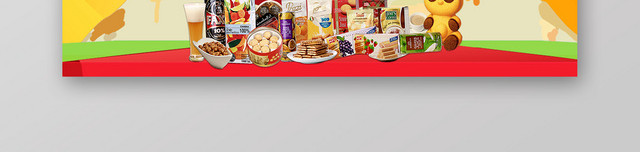彩色时尚已发零食BANNER食力派宣传BANNER