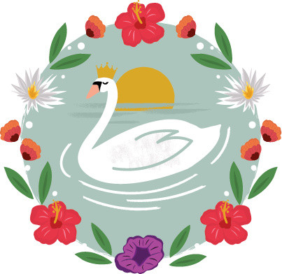 卡通花环