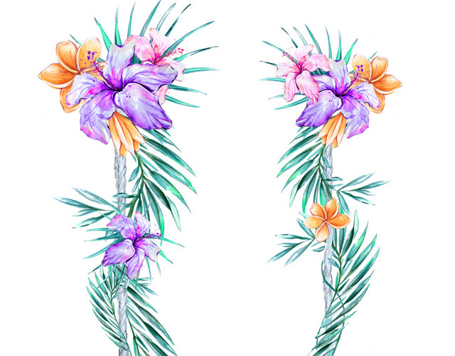 花藤秋千素材