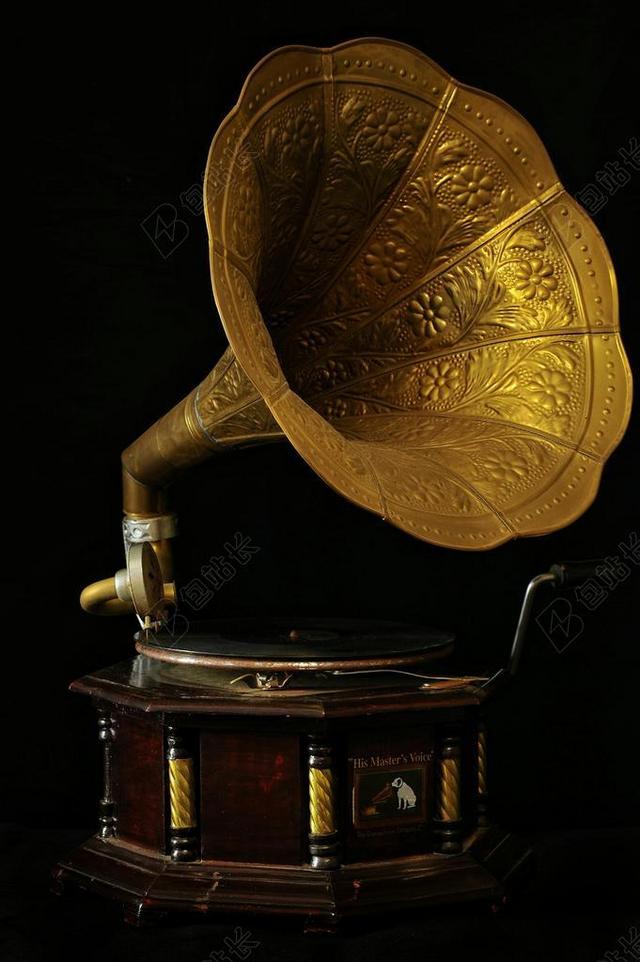 留声机 转台 颜色 音乐 光盘