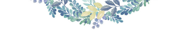 卡通花环矢量图
