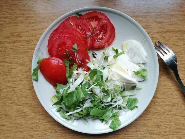 食品 西红柿 奶酪 别墅 沙拉 蔬菜