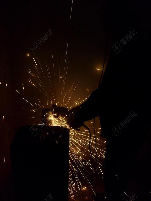 工作简约焊接工人背景图片