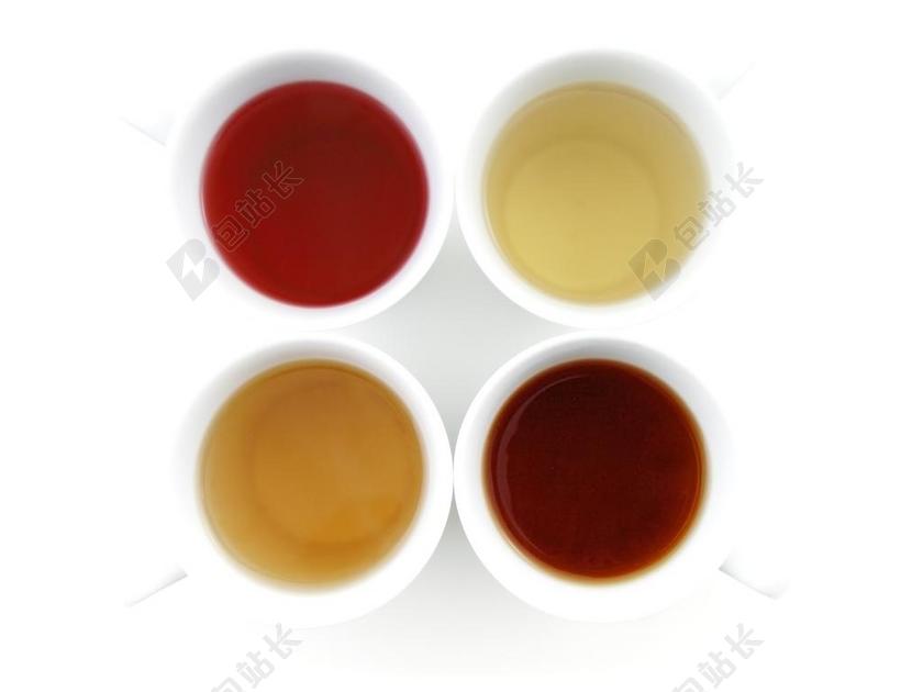 餐饮简约茶具背景图片