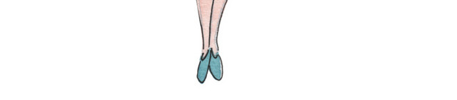 手绘水彩卡通小女孩设计素材