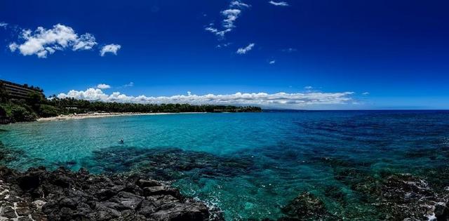 海岸 岩 海洋 海景 水 天空 云 酒店 度假村 景观