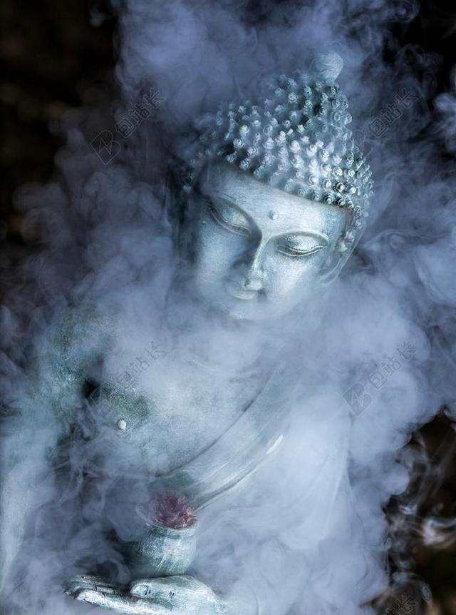 烟 VAPE 佛 雕像 佛教 宗教 亚洲 雕塑 冥想 精神