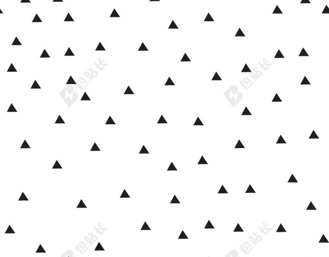 黑白背景三角形图案