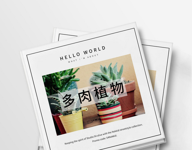 绿色农业农产品公司产品画册宣传册