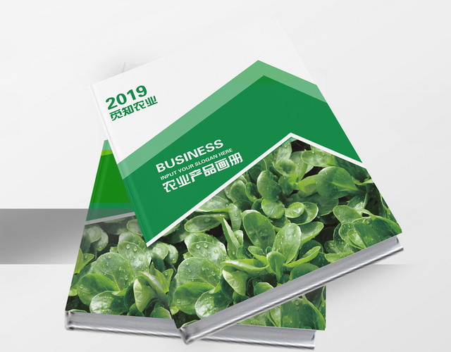 简约绿色清新农业农产品果蔬宣传画册