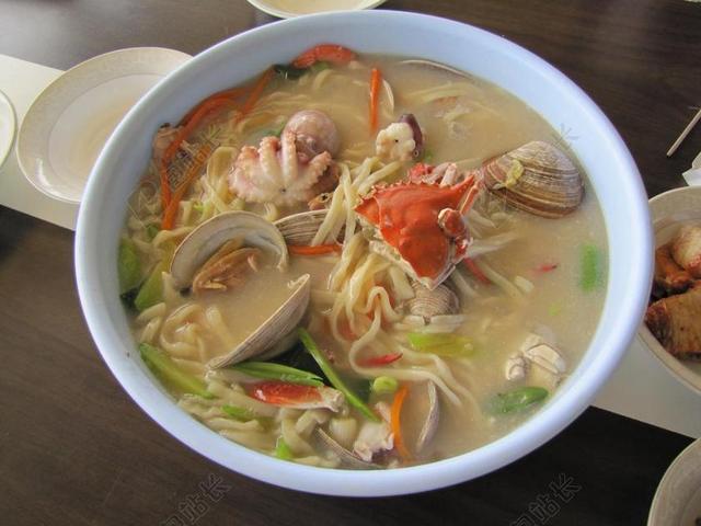 海鲜 面条 大阜 食品 小菜 面粉 蛤 蓝蟹 虾