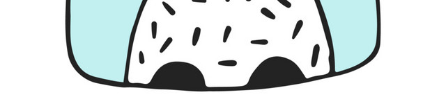 水彩蓝色小熊矢量图